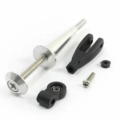 Adjustable Aluminum Control Horn M2.8 X 34mm W Plastic Clevis Bearing Set • $11.05