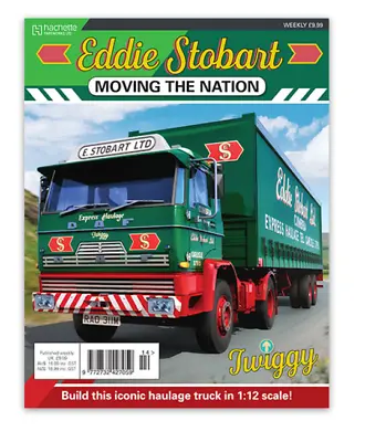 Eddie Stobart Hachette 1/12 BUILD THE CLASSIC HAULAGE TRUCK ISSUE 1 - 134 • £23.99