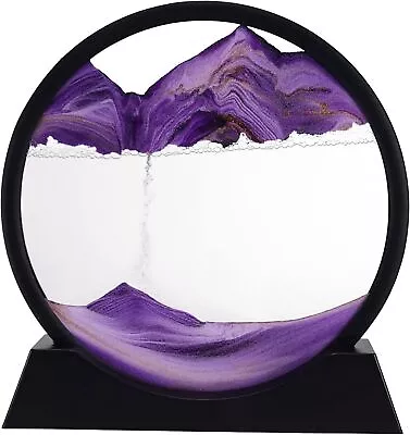 3D Sand Moving Sand Frame Art Picture Glass Scene Dynamic Display Flowing 1/2PK  • $27.99