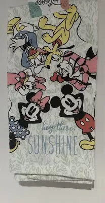 Disney Mickey & Minnie & Friends 2 Pack Kitchen Towels   Hey There Sunshine  NEW • $13.95