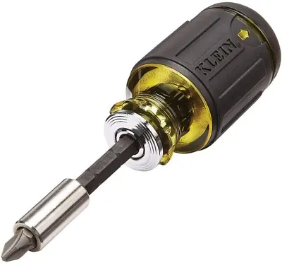 Klein Tools 32308 8-in-1 Multi-bit Adjustable Length Screwdriver • $19.50