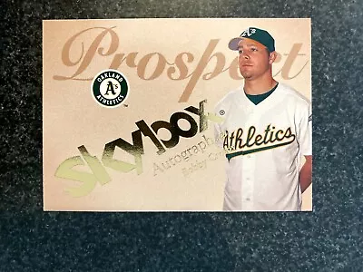 2004  SkyBox Autographics #68 Bobby Crosby Rookie SP #d /1500! Athletics B23 • $1.99