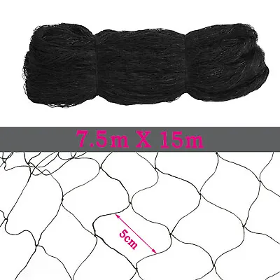 £12 • Buy Poultry Netting 25ft X 50ft 2  Heavy Knotted Aviary Nets Anti Bird Pheasant Net