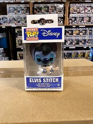 Pocket Pop Keychain Disney Elvis Stitch Funko EXPERT PACKAGING • $129.99