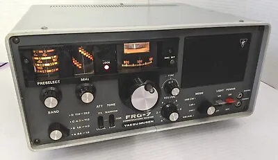 Yaesu FRG-7 0.5-29.9MHz Communications Receiver - Excellent Condition. Tested. • $399