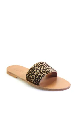 K. Jacques Womens Arezzo Slides Horsey Bableopard Size 38 • $81.29