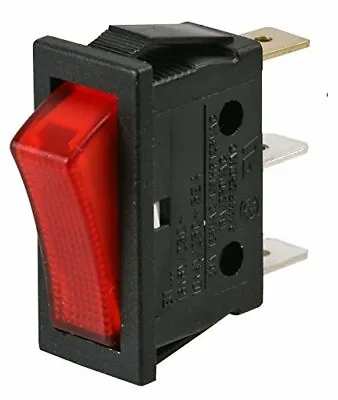 £3.95 • Buy Red Rocker Switch Illuminated On-off For Buffalo Catering Hot Water Boiler Urn