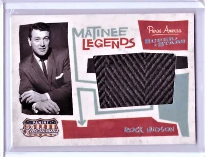 2011 Panini Americana ROCK HUDSON Super Stars MATINEE LEGENDS - 01/25 • $22.99