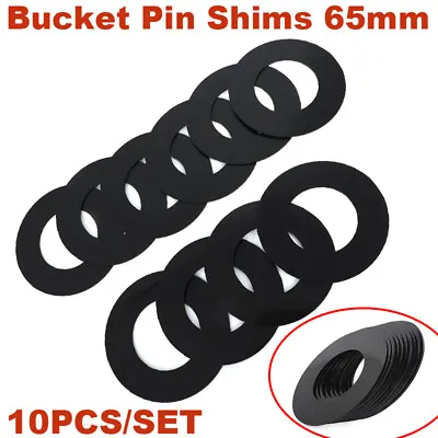 10PCS Bucket Pin Shim For 65mm Excavator Cat 312 Deere 130G Kobelco Hitachi Case • $38.76