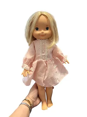 Vintage Flsher Price My Friend Mandy Doll With Original Pink Dress 1970 • $50