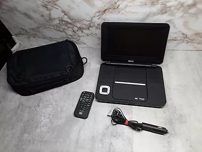 RCA Portable DVD Player DRC6309 W/ Case Remote Car Adapter-  Read  • $26.99