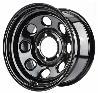 1 New Vision 15X10 5x5 5x127 -39 Gloss Black Soft 8 Wheel/Rim • $71.01