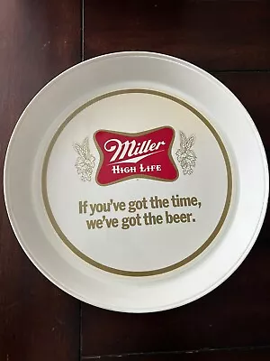 Miller High Life Beer Plastic Beer Tray • $35