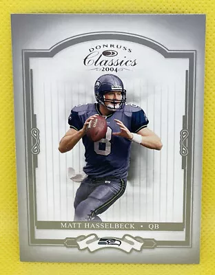 Matt Hasselbeck 2004 Donruss Classics #86 Seattle Seahawks • $1