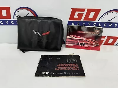 1998 Original C5 Corvette Owners Manual With Leather Pouch And Warranty Booklet • $49.99