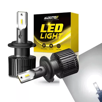 2X AUXITO H7 LED Headlight Bulbs Dual High/Low Beam Xenon White 6000K 16000LM • $19.99