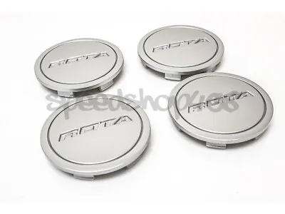 Rota Wheels Center Caps Hyper Silver Z Cap 4pcs Replacement G-force Torque Grid • $50