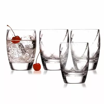 $59.95 • Buy NEW LUIGI BORMIOLI CANALETTO DOF GLASSES 350ml SET 4 Double Old Fashioned Tumble