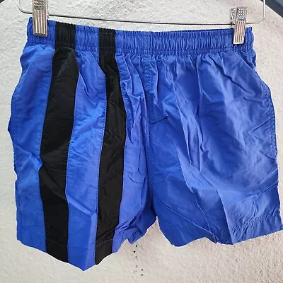 J.Crew Men's Vintage Colorblock Mesh Lined Board Shorts Blue Black Small • $13.15