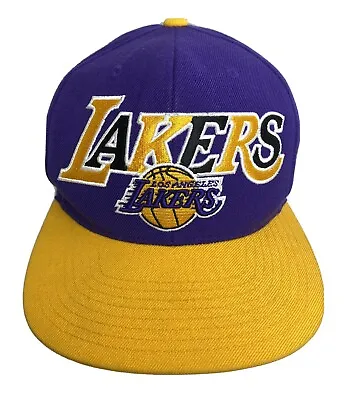 Los Angeles Lakers Purple/Yellow/Black Men’s Snapback Hat - Mitchell & Ness • $17.80