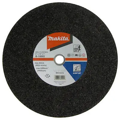 Makita A36P-BF Chop Saw Metal Cutting Disc 355mm 355mm • £10.95