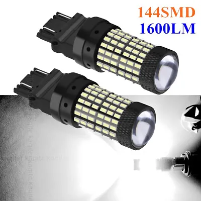 2X 6000K White 48W 144SMD 3157 LED Reverse Bulb Backup Signal Light Auto Parts • $15.27