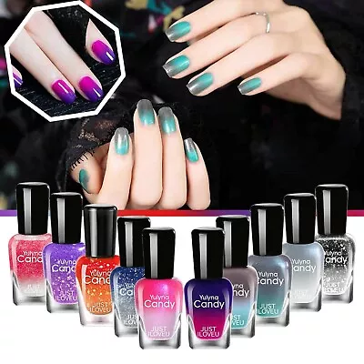 Color Changing Gel Nail Polish 10Color Mood Temperature Changing Gel Nail Polish • $4.32