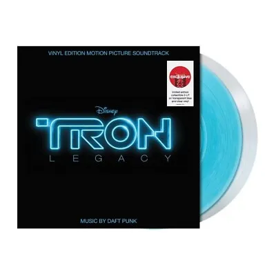 Daft Punk Tron Legacy Blue & Clear Vinyl Exclusive Limited 2lp Disney Seam Split • £44.95
