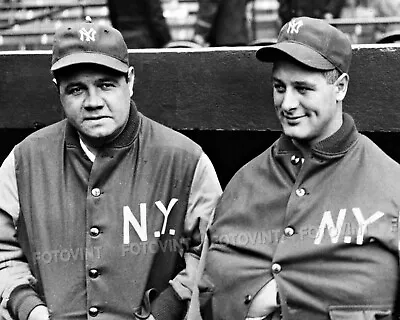 BABE RUTH & LOU GEHRIG 8x10 Photo Picture NEW YORK YANKEES Baseball (MP1) • $5.95