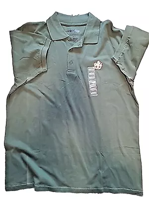MARVEL POLO SHIRT  Groot Men Size XL Guardians Of The Galaxy Green • $22.99