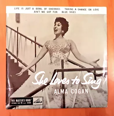 £40 • Buy Alma Cogan, She Loves To Sing , 7  Ep. Excellent