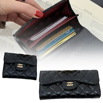 £8.69 • Buy NEW Womens Wallet Ladies Purse Coin Card Holder Faux Leather Long & Short Black