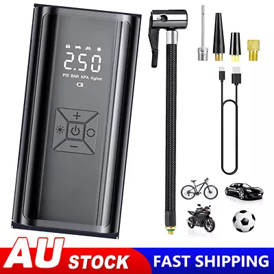 150PSI Cordless Digital Air Compressor Car Bike Electric Auto Pump Tire Inflator • $35.89