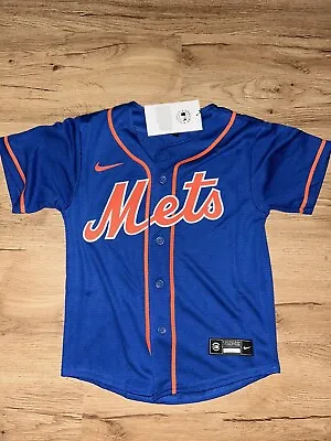 Nike New York Mets Toddler Alternate  Jersey Size 3t Nwt • $54.99