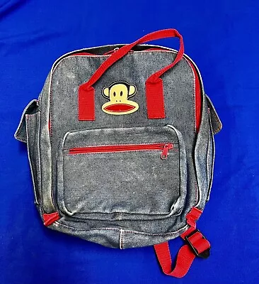 Paul Frank Julius Denim Backpack/Bookbag Vintage • $20