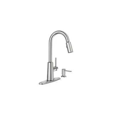 Moen Nori Pulldown Kitchen Faucet Spot Resist Stainless High Arc • $240.99