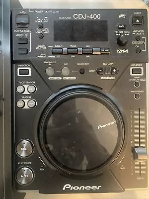 2 Pioneer CDJ 400. • $350