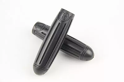 Vintage Bicycle Bike Handlebar Grips Black 22.2mm Rubber Anti-Slip Flat Bar   • $16.99