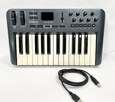 £49.01 • Buy M-Audio Oxygen 25 3RD Gen USB MIDI Keyboard Controller - Tested!