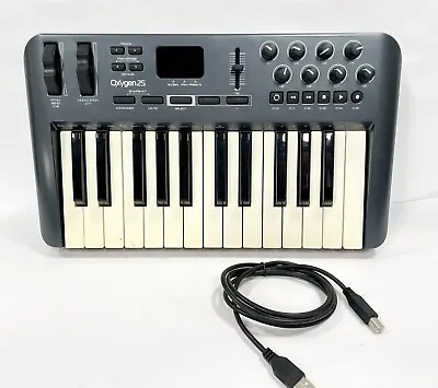 M-Audio Oxygen 25 3RD Gen USB MIDI Keyboard Controller - Tested! • $49.95