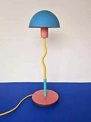 Vintage Mid-Century Memphis/Sottsass/Bedine Design Inspired Lamp From 1981 • $823