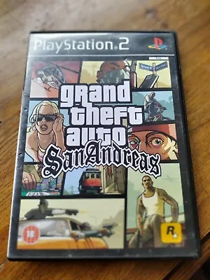 £4.50 • Buy Grand Theft Auto San Andreas (PS2) Manual Included Condition Acceptable Fast 