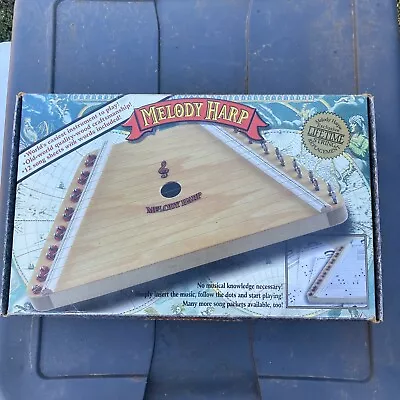 Melody Harp By Trophy Music Co. With Music Sheets Extra String Used • $20.99