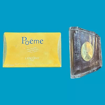 Lancome Poeme Bar Soap 3.5 Oz. Sealed Vintage Hard To Find Made In England • $49.99