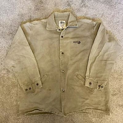 STUSSY Authentic Outer Gear Army Military Utility Jacket Rare Mens XL • $179.99