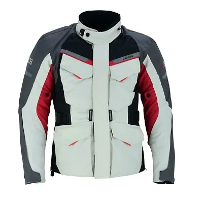 Men's Motorcycle Textile Jacket Biker Touring Jacket With Protectors Motorcycle Jacket. • $95.73