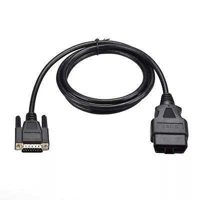  BossComm 5ft OBDII OBD2 Main Cable 15 Pin Male To 16 Pin OBD Cable For IFIX980 • $12.99