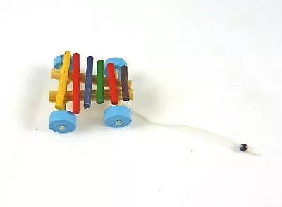 Dollhouse Miniature Playroom Xylophone Pull Toy IM65378 • $2.99