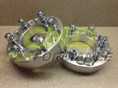 2x Custom Wheel Rim Adapters 6x5 To 6x5.5 (6x139.7) ¦14x1.5 ¦ 50mm 2 Inch Used • $49