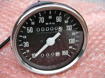 60-7222 Veglia Type SPEEDOMETER Mph TRIUMPH T140 T160 Bulb Holder UK Spec Speedo • $92.47